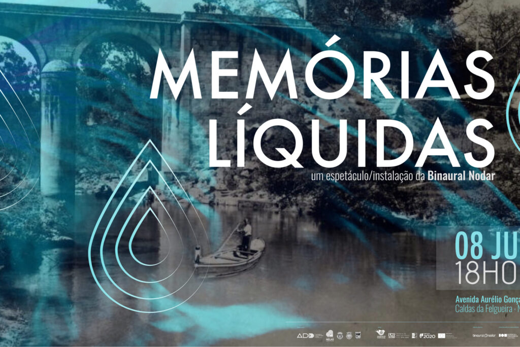 Espetáculo “Memórias Líquidas” no dia 8 de junho