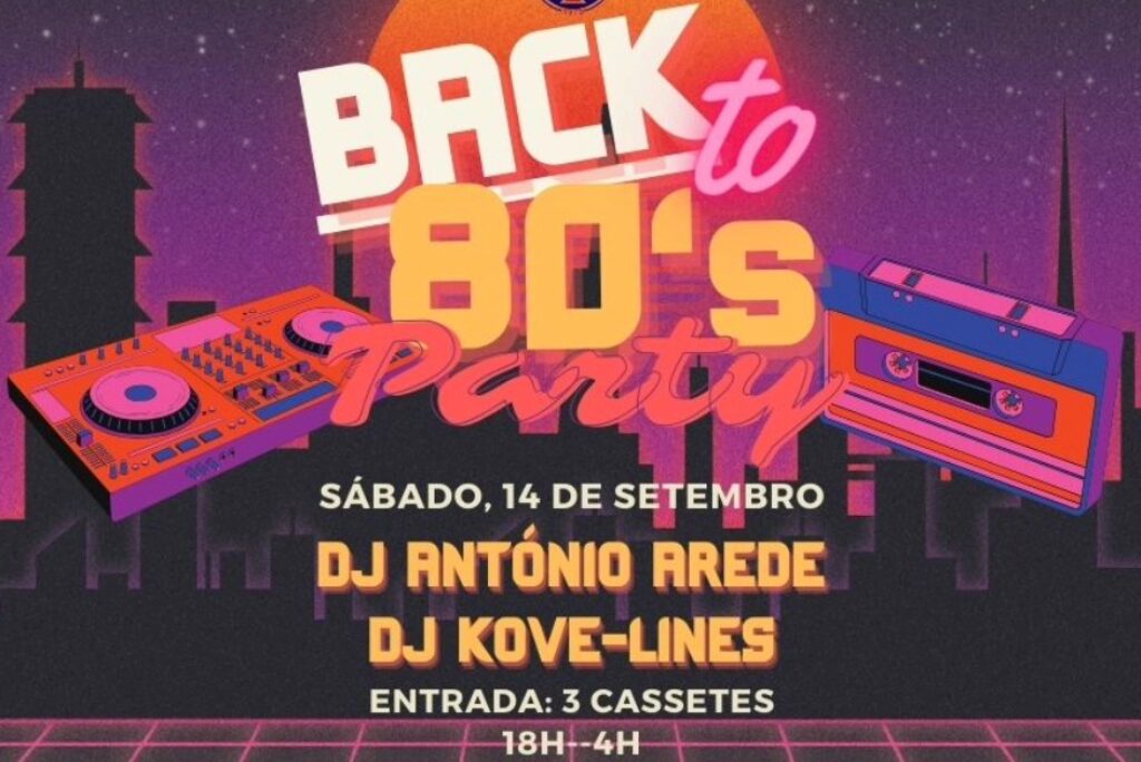 Sunset 80’s & 90’s Party em Moreira