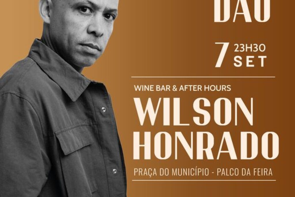 Dj Wilson Honrado na Feira do Vinho do Dão