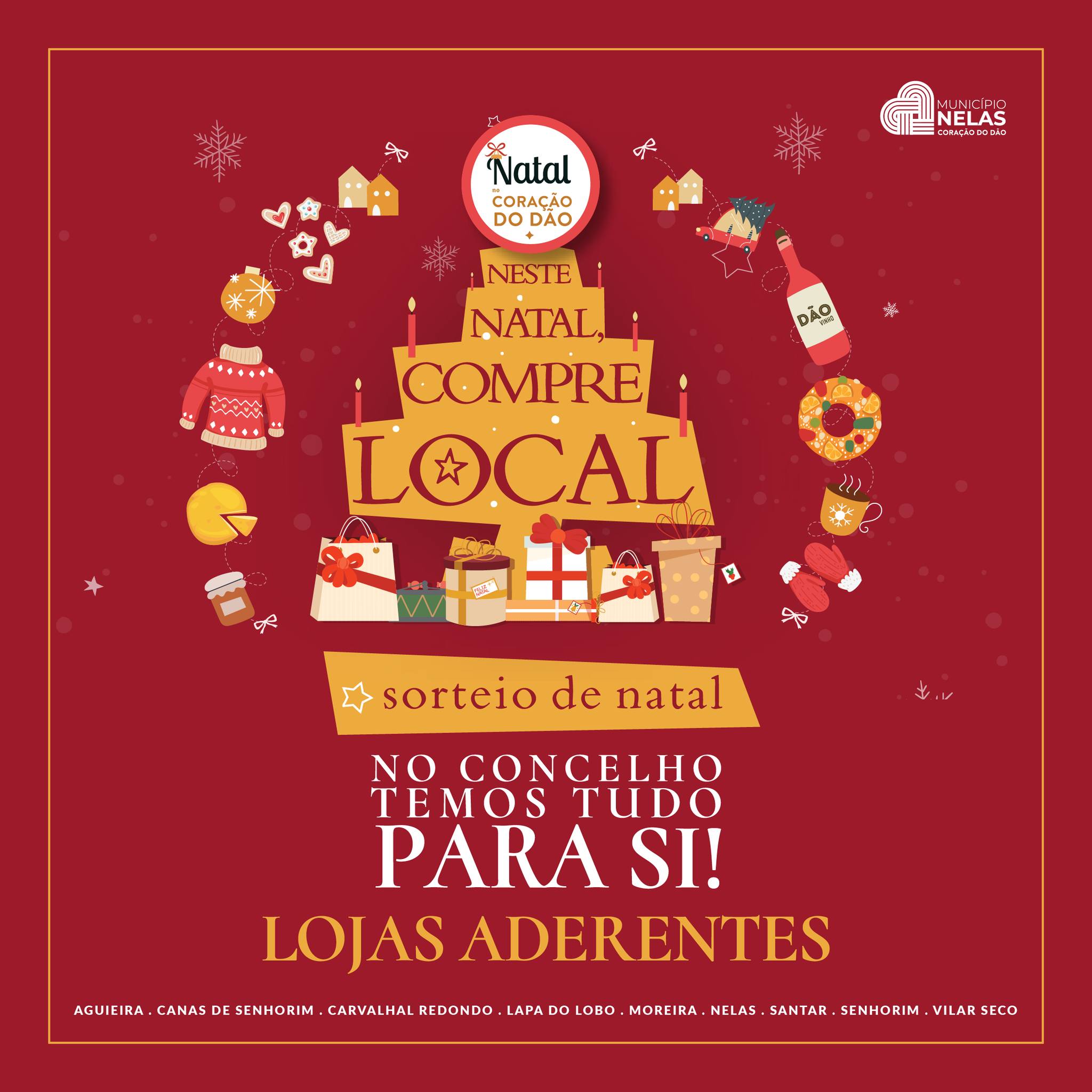 Campanha ” No Concelho Temos Tudo para si… Neste Natal Compre Local!