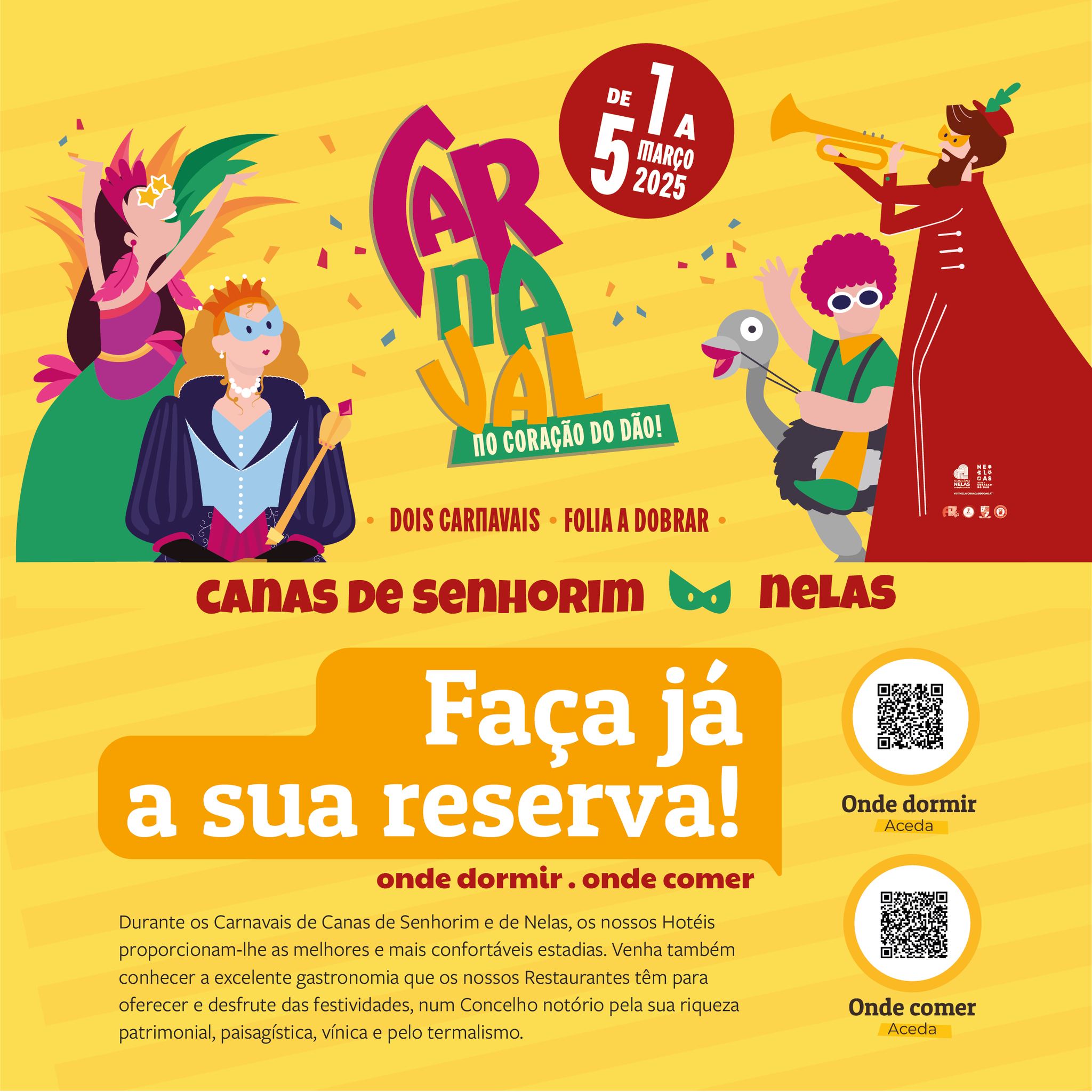 Carnaval no coração do Dão- Faça a sua reserva
