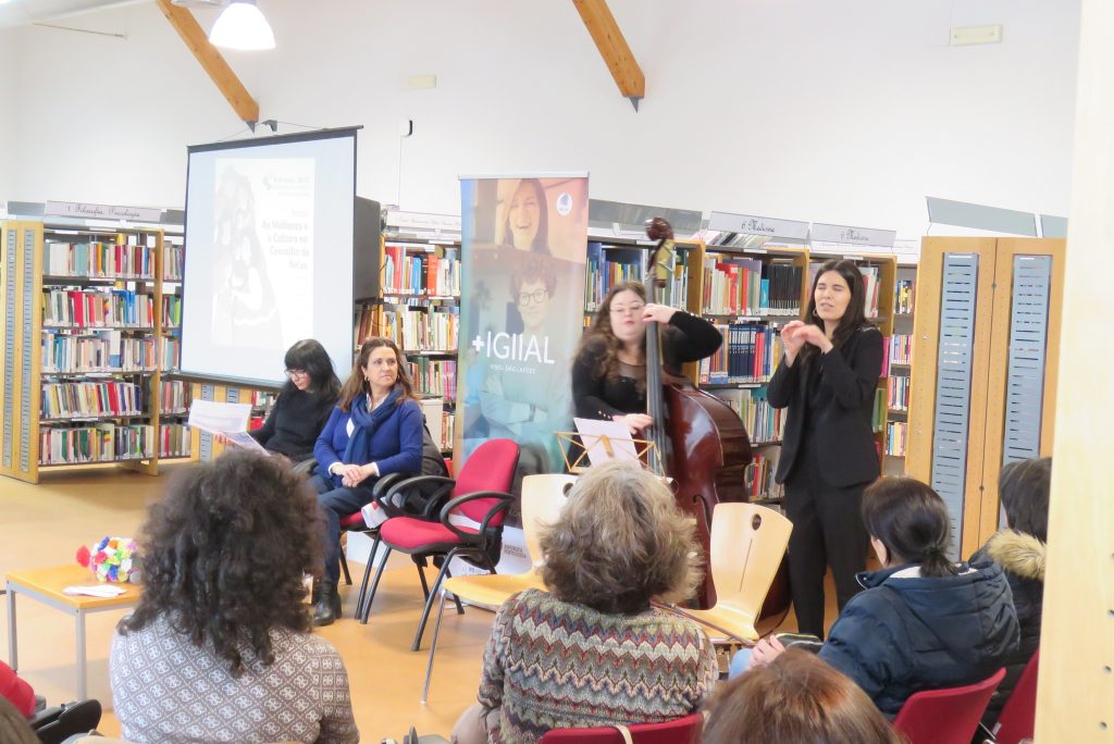 Dia Internacional da Mulher na Biblioteca Municipal de Nelas