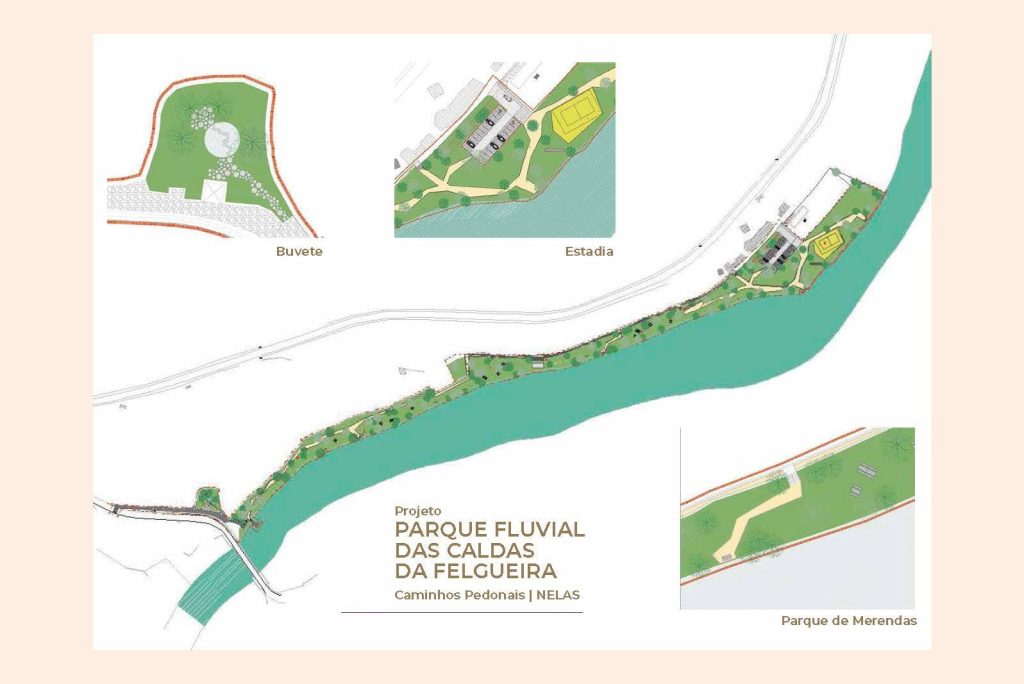 Parque Fluvial das Caldas da Felgueira vai ser uma realidade em 2025
