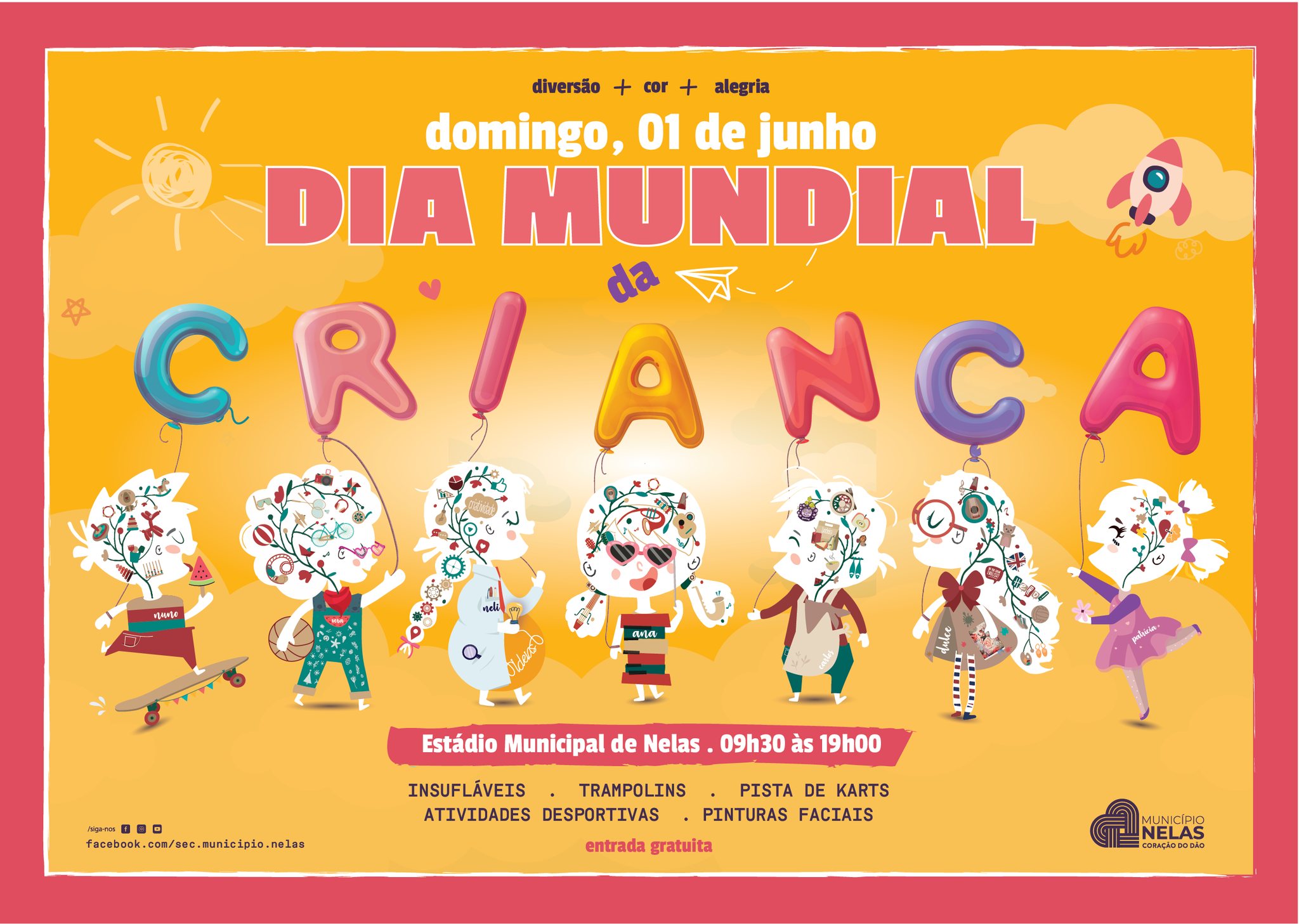 Dia da Criança no Município de Nelas – Dia 01 junho