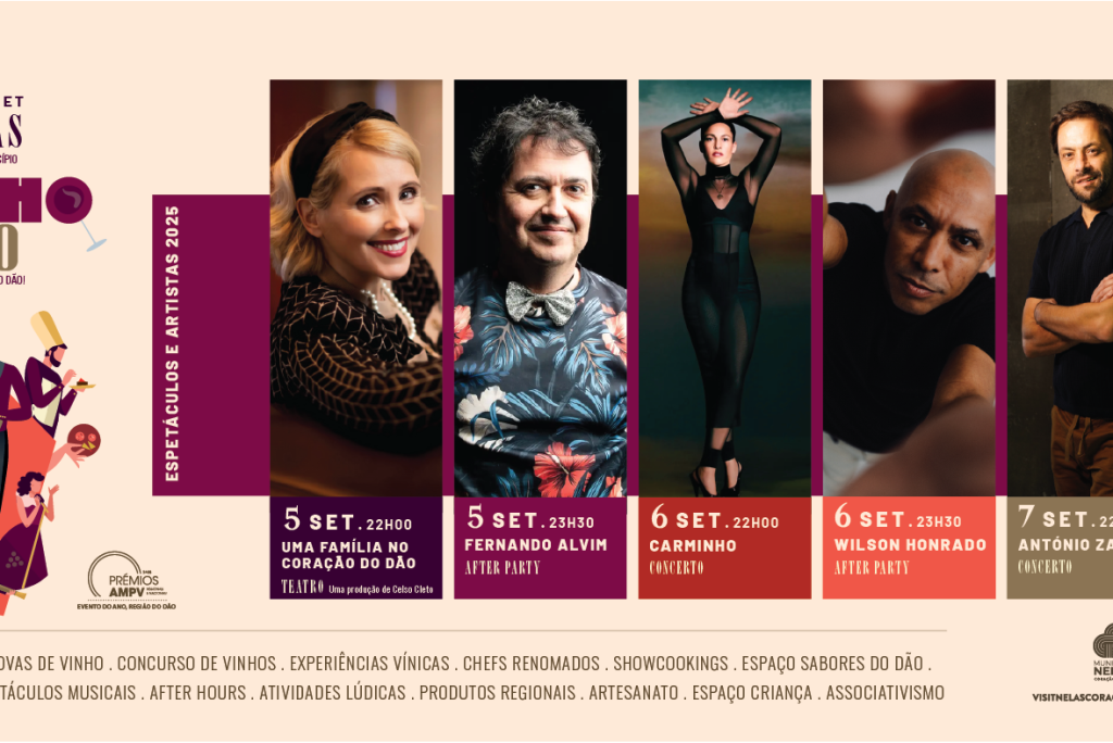 Município de Nelas promove 34.ª Feira do Vinho do Dão de 4 a 7 de setembro de 2025