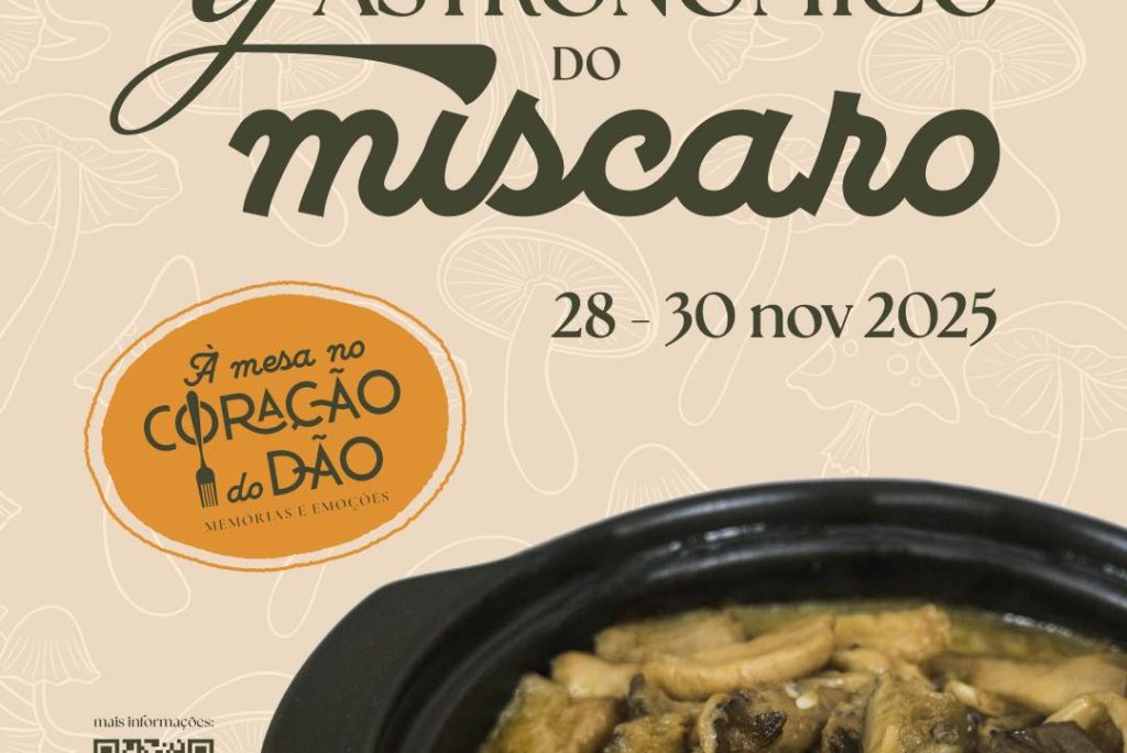 Fim de Semana Gastronómico do Míscaro regressa ao Concelho de Nelas