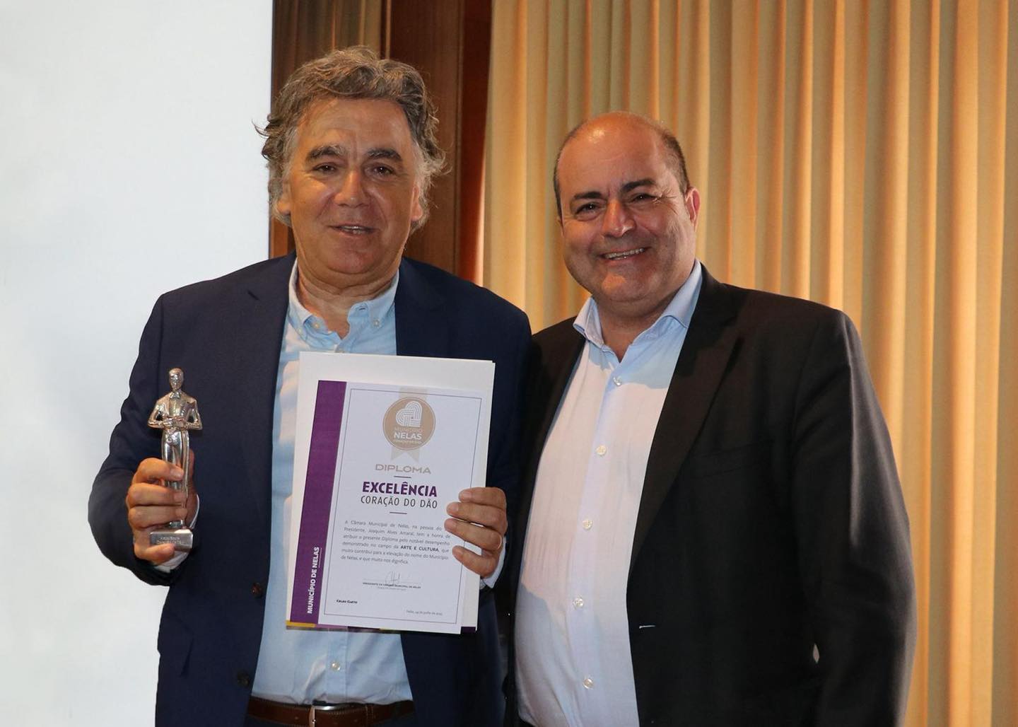 Celso Cleto, Embaixador do Coração do Dão, nomeado Vice-Presidente da Academia IberoAmericana das Artes Cénicas