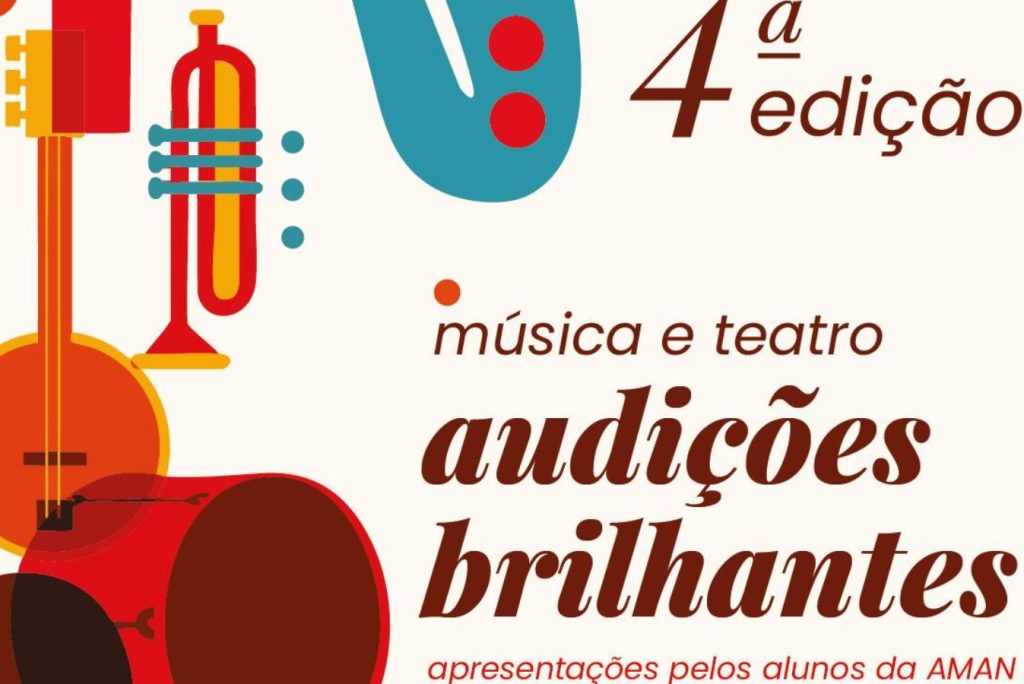 4ª Edição das “Audições Brilhantes” nas áreas de música e teatro de 23 a 27 março 2026