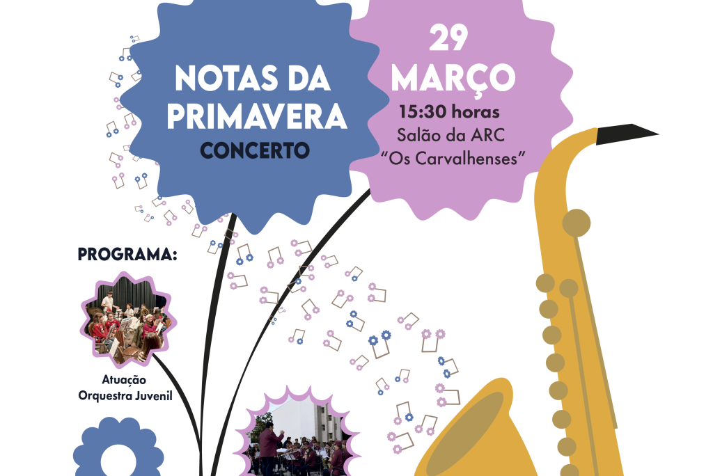 Notas de Primavera pela Sociedade Musical de Santo António