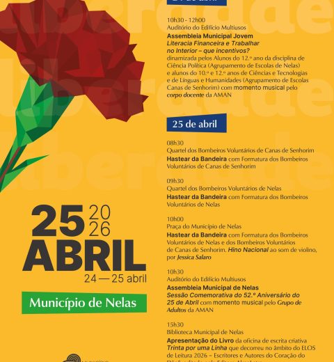 Assembleia Municipal Jovem | Comemorações 25 de Abril